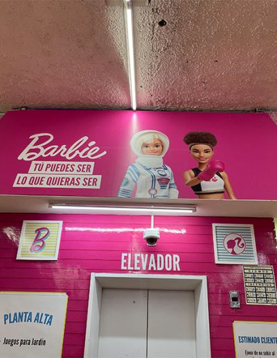 Exhibidor para tienda Retail